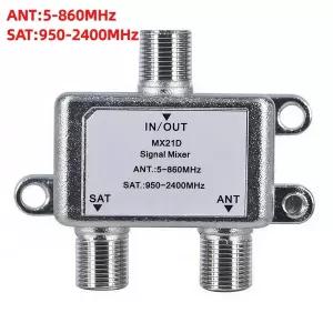 dmb안테나 2 in 1 SAT/ANT 디플렉서 2-웨이 케이블 TV 위성 믹서/스플리터 MX21D
