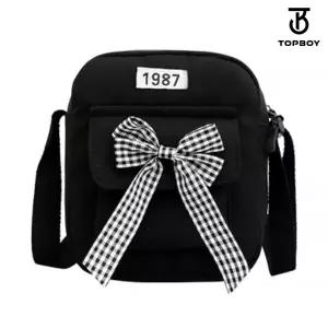 [탑보이] 1987 캔버스 미니 크로스백 (BG190)