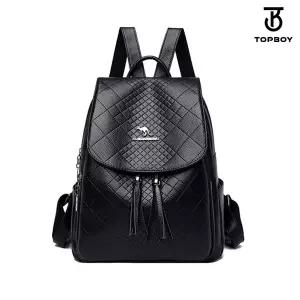 [탑보이] 롬버스 레더 솔 미니 백팩 (BG196)