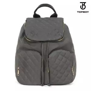 [탑보이] 퀼팅 미니 지퍼 포켓 백팩 (BG061)