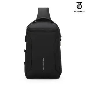 [탑보이] 헥사곤 스트랩 미니 포켓 크로스백 (BP068)