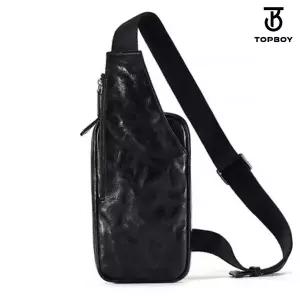 [탑보이] 리얼 레더 크로스 슬링백 (BG096)