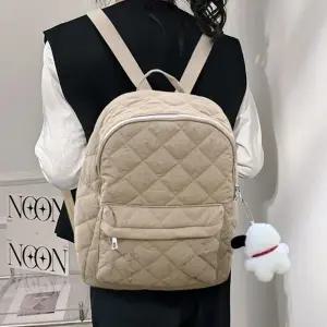 데일리가방 베이직가방 여성 멀티백팩 강아지인형 포인트 여성백팩 여자백팩