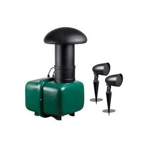 모노프라이스 아웃도어 2.1 스피커 시스템 - 8인치 서브우퍼 2.5인치 위성(3피스), 블랙 - 시카모어 시리즈