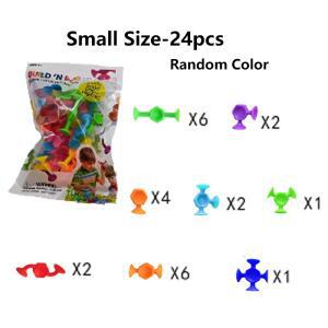 몽테조이 여러 가지 빛깔의 빨판 장난감 빌딩 블록 팝 흡입 컵 건설 세트 부모-자녀 대화 형 게임 어린이를