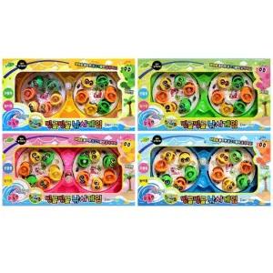 빙글빙글 낚시게임 12개소꼽놀이 어린이선물 단체 물놀이 회전 역할 판촉물 장난감