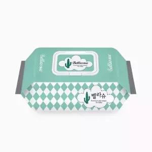 고품질 WL 벨라슈 프리미엄 아기 물티슈(캡형 80매) 벨라슈물티슈 ...