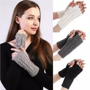 팔워머 여성 4컬러 꽈배기 패턴 겨울 따뜻한 핸드워머 손토시