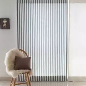 TBZ 북유럽 암막커튼 다크그레이 나비주름 75x230cm 1장