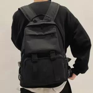 [옷자락]남자 여자 사계절 데일리 캐주얼 유틸리티 백팩