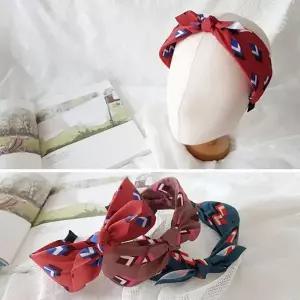 여자 감성 포인트 리본 헤어 머리띠