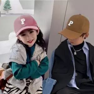 POENI 남아 여아 공용 야구 캡 모자 유아 어린이 남아 여아모자 사계절 모자 방품