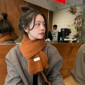 목도리 데일리 니트 여성 부드러운 가을 따뜻한 머플러 겨울