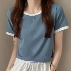 여성 반팔티 여성크롭티셔츠 여자반팔티 여성여름티셔츠