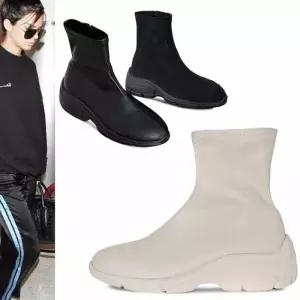 [카미엣뮤즈]엘라스틱 어글리 앵클 부츠_KM22w111