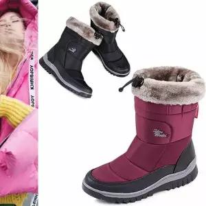 [카미엣뮤즈]아이젠 패딩 퍼부츠_KM21w307