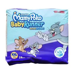 엘지 마미포코 베이비러너 팬티형 기저귀 6단계 점보형 공용 28개입 1개