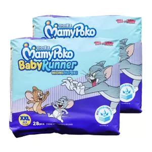 엘지 마미포코 베이비러너 팬티형 기저귀 6단계 점보형 공용 28개입 2개