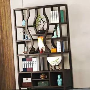 진열장 선반 제품 거실 장 장식 고급 원목 술 거실 장식 장