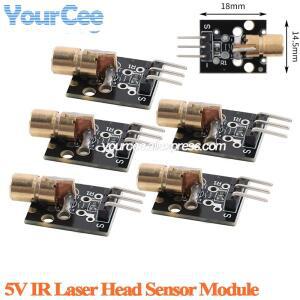 10pcs1pc 5V IR 레이저 헤드 센서 모듈 적외선 튜브 다이오드   DIY 전자 빌딩 블록용