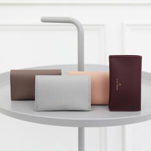 리코즈 트윈 카드월렛 명함 지갑 포토티켓 홀더 가죽