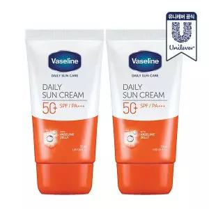 [무료배송] 바세린 데일리 선크림 50ml 2개