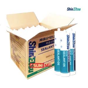 신에츠 무초산 실리콘 투명 25개 1박스 비초산 방수