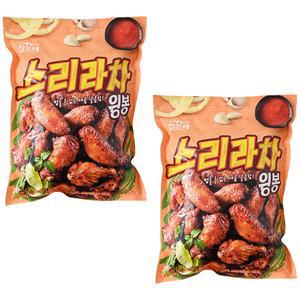 트레이더스 참프레 스리라차 윙봉 1kg x 2개 닭봉 닭날개