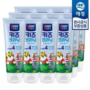 [애경] 2080 키즈 크리닉 치약 4단계 순한민트 80g x12개