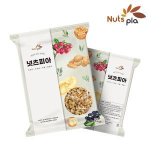 [넛츠피아]  호두 분태 1kg x 2봉 (총 2kg) 견과류