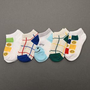 첵망커즈 5켤레  국산 아동 발목 양말 세트 남아 여아 어린이 키즈 아기 유아 키즈 주니어 초등 학생 양말