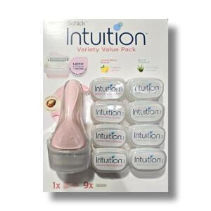 쉬크 인튜이션 여성제모기 1개+면도날 9개입 여성면도기 코스트코
