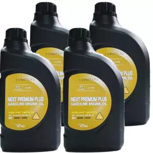 현대모비스 05100-00491 4L SN+ 0W-16 엔진오일