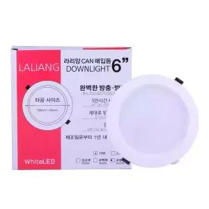 다운라이트 라리앙 150MM 15W 주광색 WL-ACD15W JD11144-18004