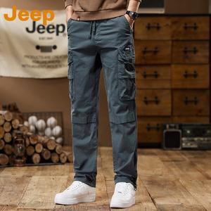 Jeep 남성용 느슨한 캐주얼 바지