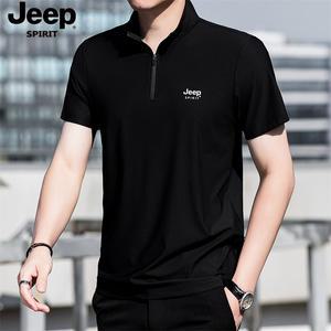 JEEP 지프 남성 카라 반팔 티셔츠 여름 등산티셔츠