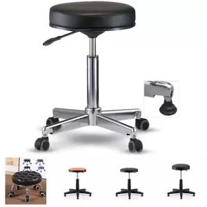 진영가구 CA-02 진찰용 C형 블랙 고정 진료의자/회전/진료/의자/스툴/병원/보조/미니/환의자/이동식/진료실