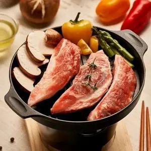 하늘돼지 생연골 2kg 국내산 도드람한돈 캠핑 구이용 1등급 이상 돼지고기 (냉동)