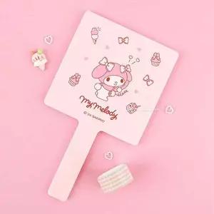산리오 마이멜로디 사각 손거울 (대) 1개 선물 휴대용 캐릭터
