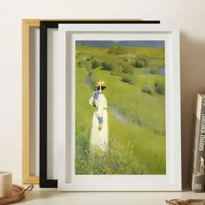 A4 우드 액자 상장 스탠드 탁상용