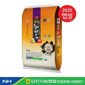25년 특등급 당진 해나루쌀 20kg 삼광미 햅쌀 충남 당진농협 서해대통 충청도 농협미