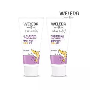 벨레다 저불소 어린이 치약 60g X 2개