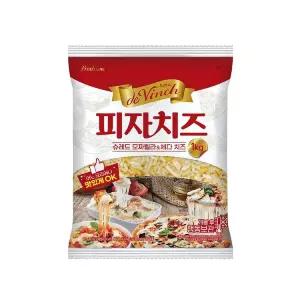 남양 드빈치 피자치즈 1kg 2개/모짜렐라치즈/냉장무배