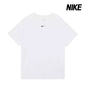 나이키 반팔티 NSW 에센셜 티셔츠 여성 화이트  FD4150-100