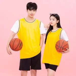 [하프클럽/하프클럽 기타]반티 체육대회 졸업사진 코스프레 단체티 1004 농구나시 노랑