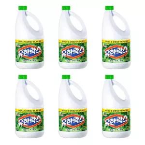 유한락스 후레쉬 2L x 6개