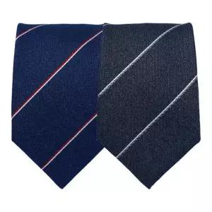 [갤러리아] (레노마넥타이) 지퍼 스트라이프 자동넥타이 2종택1 VQSTZ1-069-NY