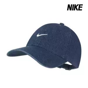 나이키 모자 클럽 언스트럭처 데님 캡 컬리지 네이비 화이트 HF0383-419