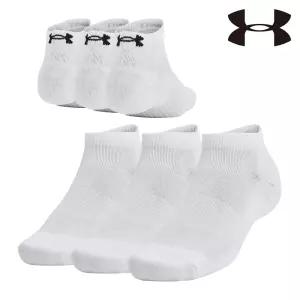 언더아머 양말 트레이닝 코튼 쿠션 로우 3켤레 세트 1386312-100