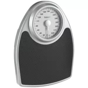 체중을 위한 더 얇은 콘에어 저울 검은색 아날로그 욕실